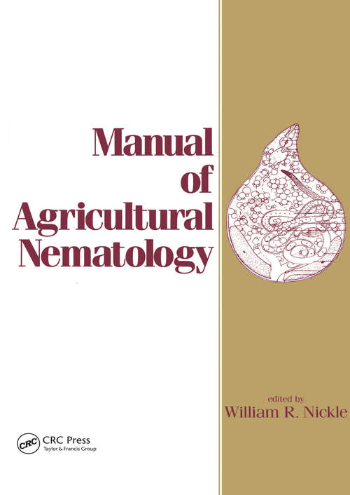Book cover of Manual of Agricultural Nematology