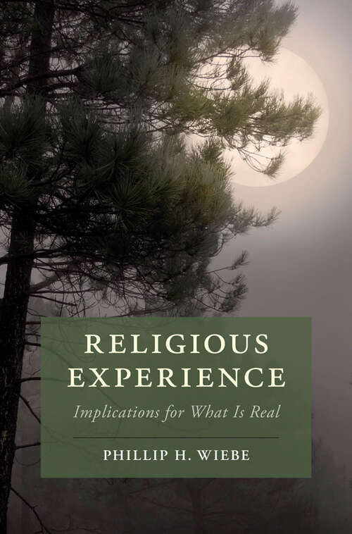 Book cover of Religious Experience: Implications for What Is Real (Cambridge Studies in Religion, Philosophy, and Society)