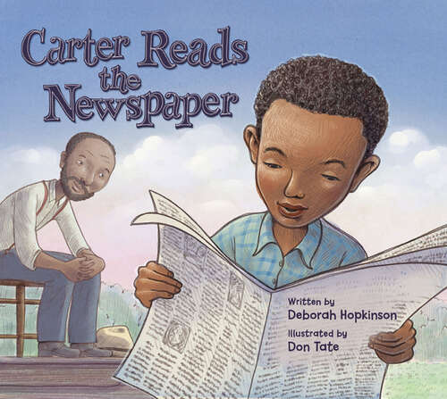 Book cover of Carter Reads the Newspaper