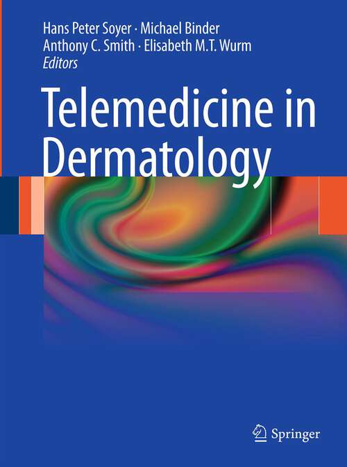 Book cover of Telemedicine in Dermatology