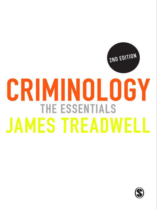 Book cover of Criminology: The Essentials (Sage Course Companions Ser.)