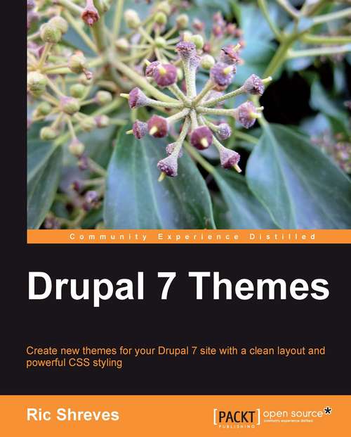 Book cover of Drupal 5 Themes