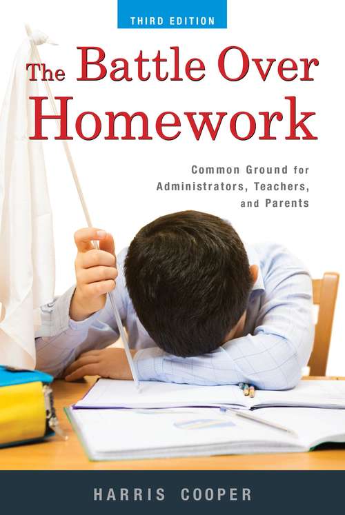 Book cover of The Battle Over Homework