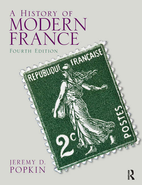 Book cover of A History of Modern France