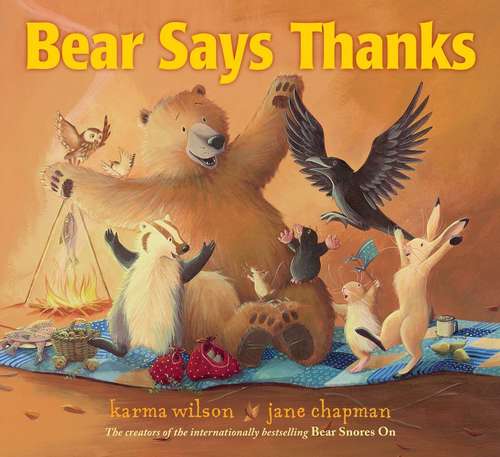 Book cover of Bear Says Thanks
