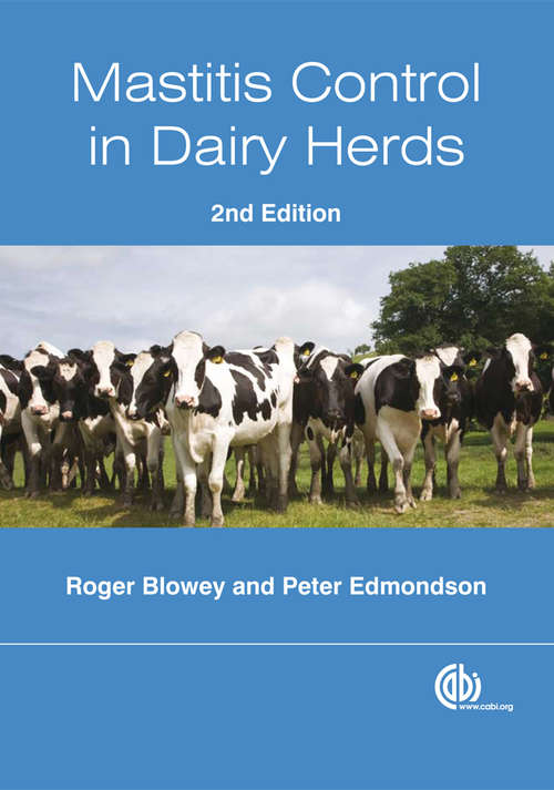 Book cover of Mastitis Control in Dairy Herds