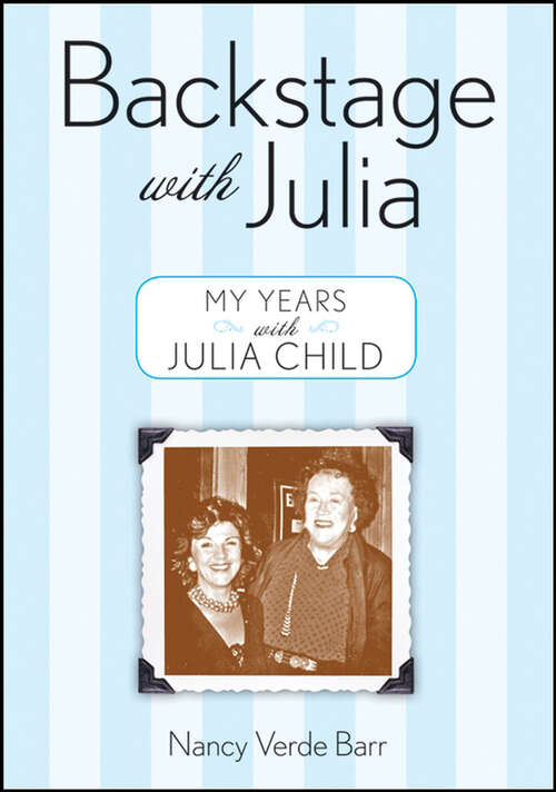 Book cover of Backstage with Julia