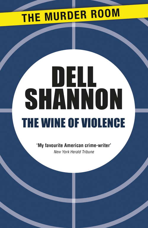 Book cover of The Wine of Violence