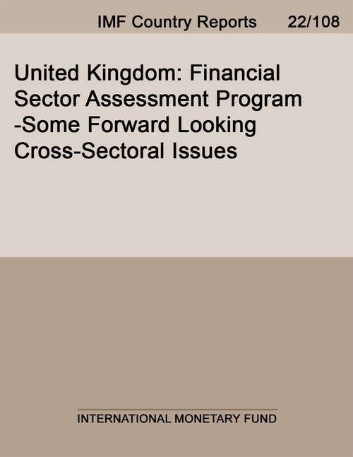 Book cover of United Kingdom: Financial Sector Assessment Program-Some Forward Looking Cross-Sectoral Issues (Imf Staff Country Reports)