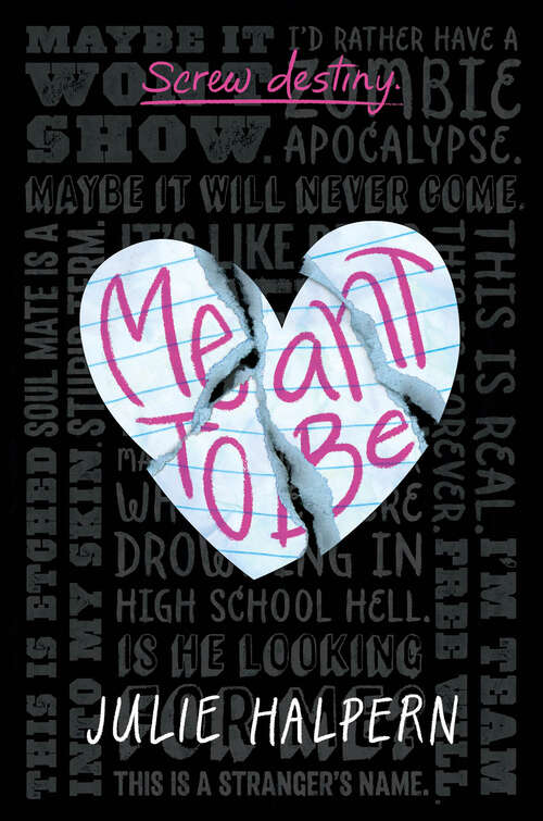 Book cover of Meant to Be