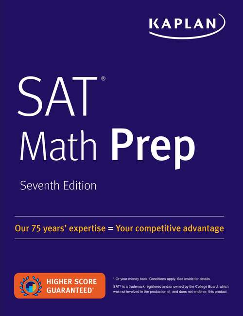 Book cover of SAT Math Prep