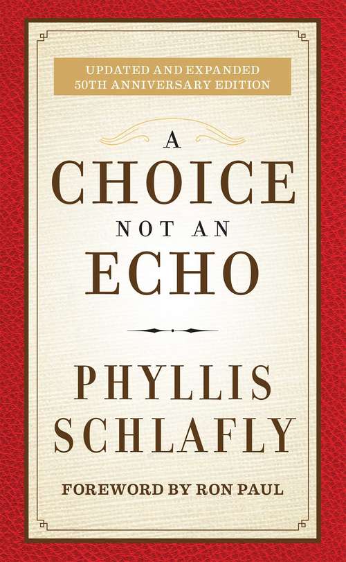 Book cover of A Choice Not an Echo