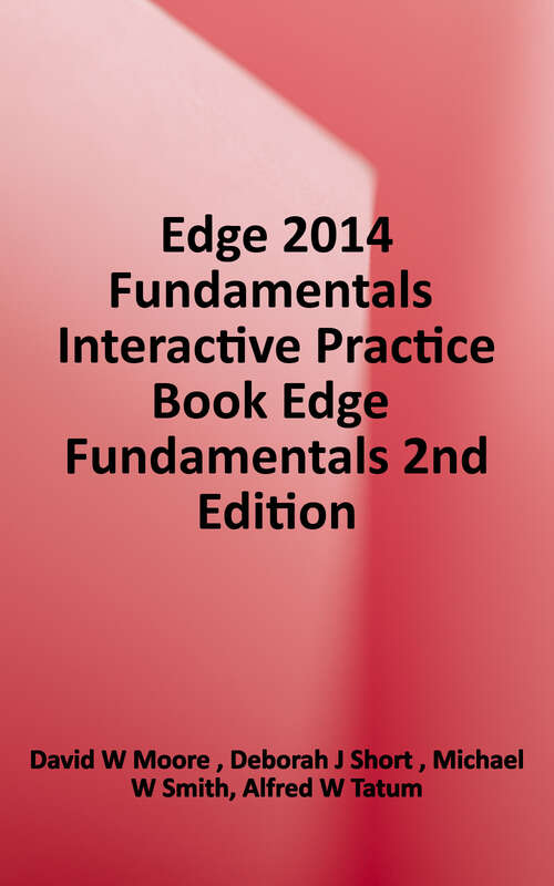 Edge 2014 Fundamentals: Interactive Practice Book (Edge Fundamentals)