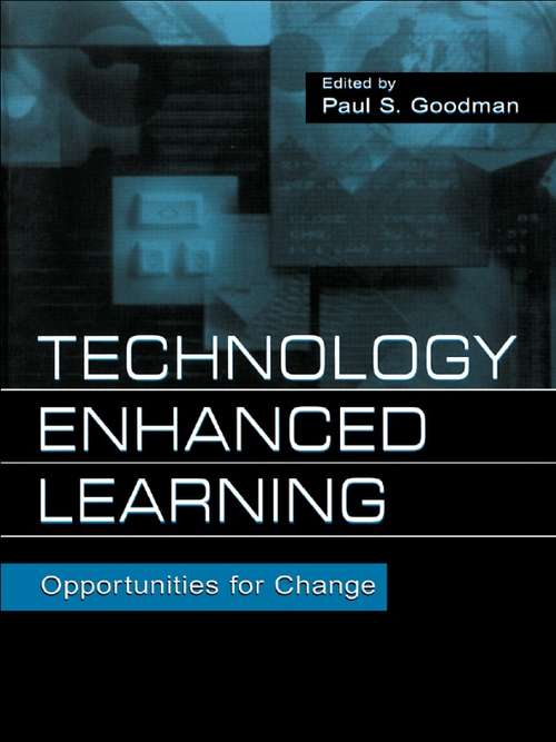 Book cover of Technology Enhanced Learning: Opportunities for Change