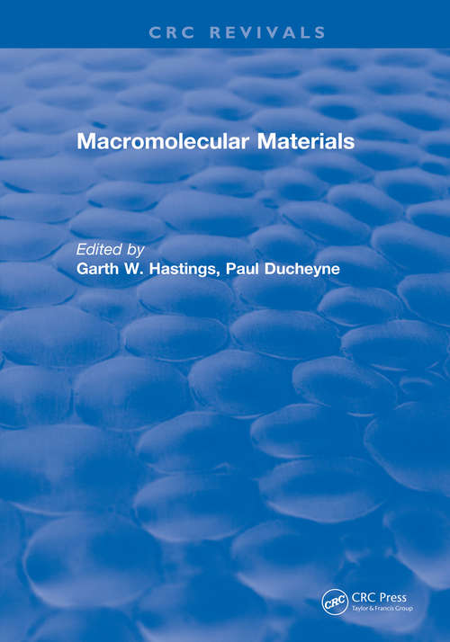 Book cover of Macromolecular Materials