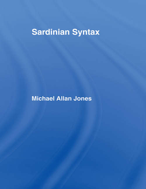 Sardinian Syntax (Romance Linguistics)