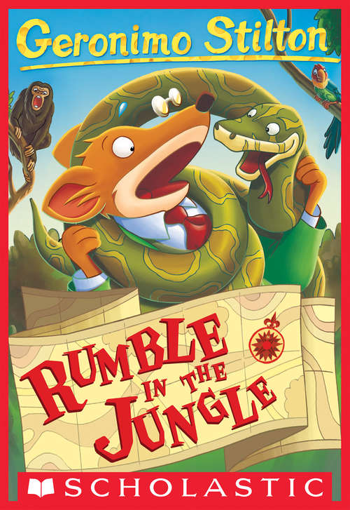 Book cover of Geronimo Stilton #53: Rumble in the Jungle