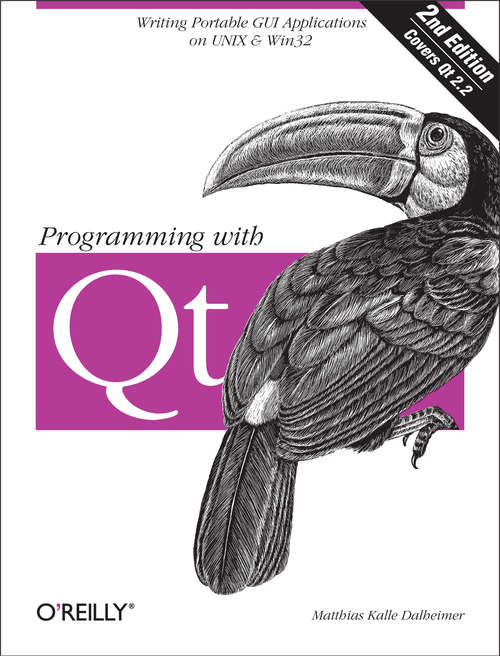 Book cover of Programming with Qt