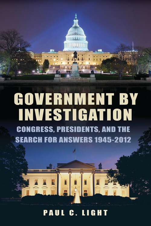 Book cover of Government by Investigation