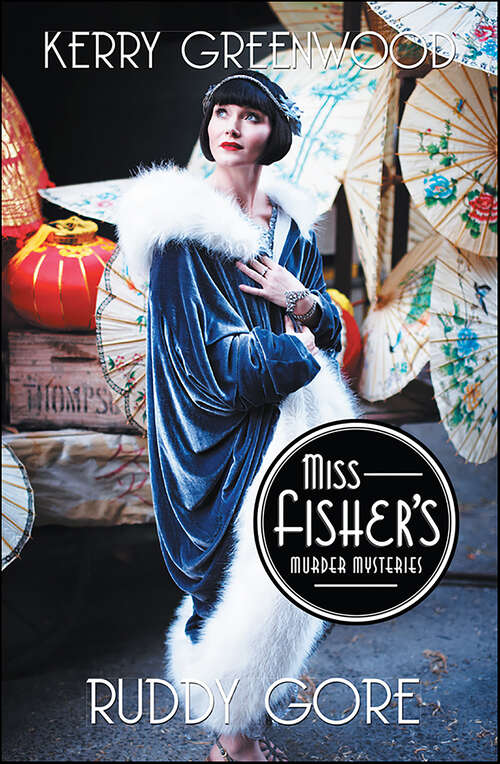 Book cover of Ruddy Gore: A Phryne Fisher Mystery (16pt Large Print Edition) (Miss Fisher's Murder Mysteries #7)