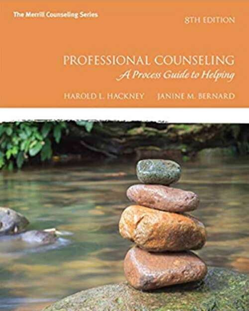 Book cover of Professional Counseling: A Process Guide to Helping (8)