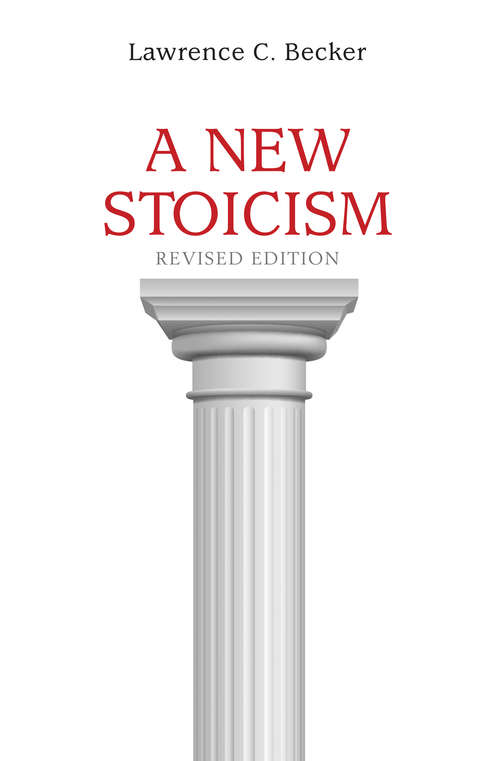 Book cover of A New Stoicism