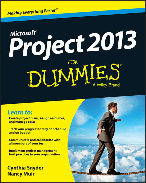 Book cover of Project 2013 For Dummies