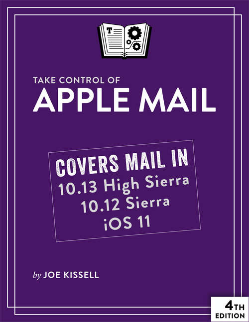 Book cover of Take Control of Apple Mail