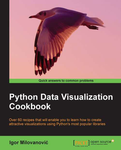 Book cover of Python Data Visualization Cookbook