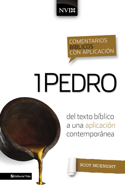 Book cover of Comentario bíblico con aplicación NVI 1 Pedro: Del texto bíblico a una aplicación contemporánea