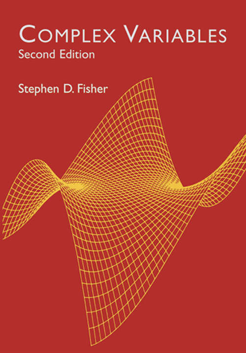 Book cover of Complex Variables: Second Edition