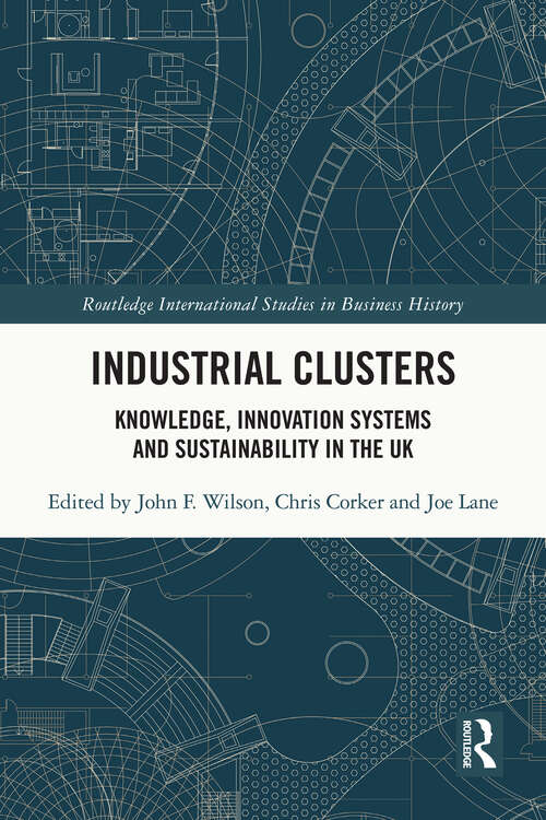 Book cover of Industrial Clusters: Knowledge, Innovation Systems and Sustainability in the UK (Routledge International Studies in Business History)