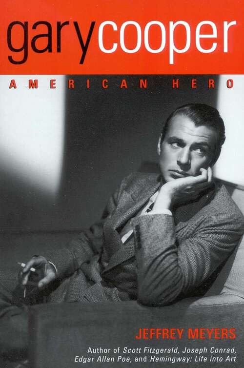 Book cover of Gary Cooper: American Hero