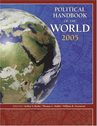 Book cover of Political Handbook of the World 2005-2006