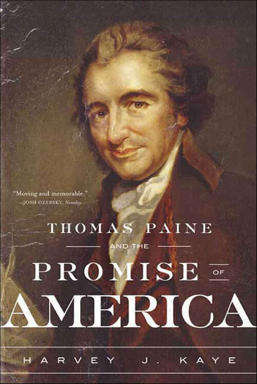 Book cover of Thomas Paine and the Promise of America: A History & Biography