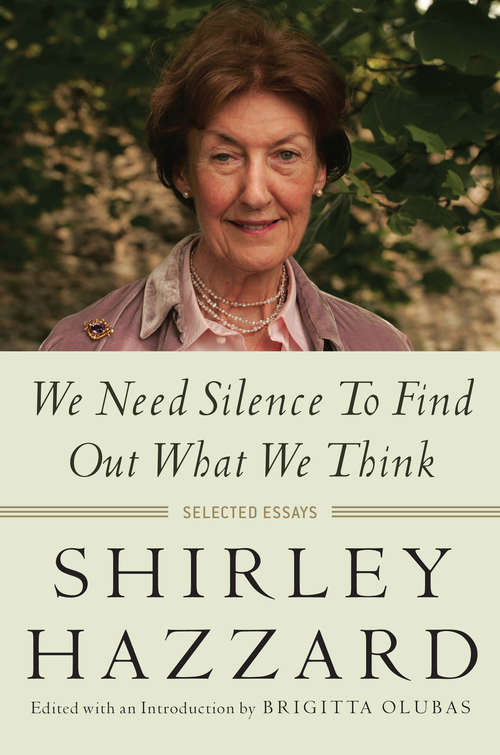 Book cover of We Need Silence to Find Out What We Think