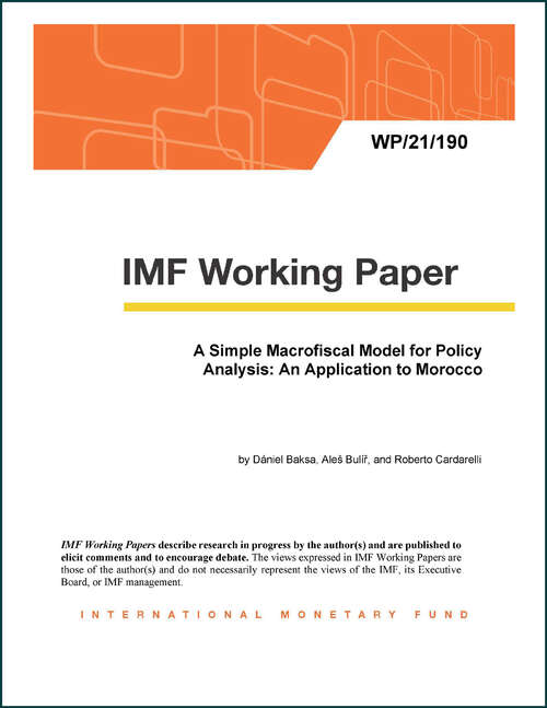 Book cover of IMF: Recent Economic Developments (Imf Working Papers: Imf Staff No. 97/107)