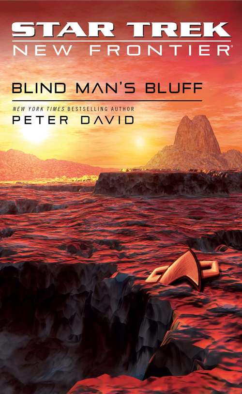 Book cover of Star Trek: New Frontier: Blind Man's Bluff
