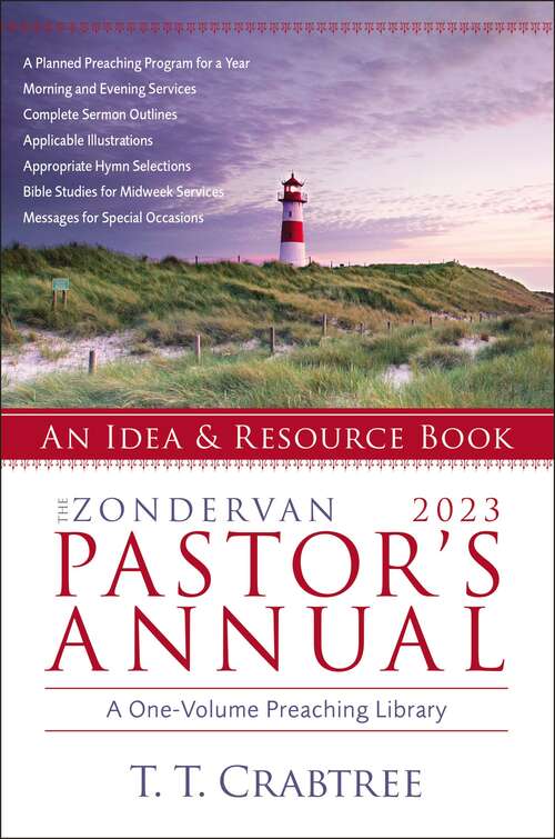 Book cover of The Zondervan 2023 Pastor's Annual: An Idea and Resource Book