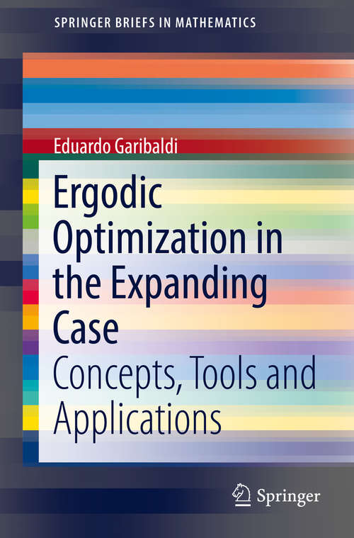 Book cover of Ergodic Optimization in the Expanding Case