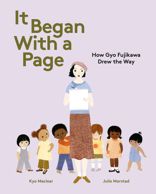 Book cover of It Began With a Page: How Gyo Fujikawa Drew the Way