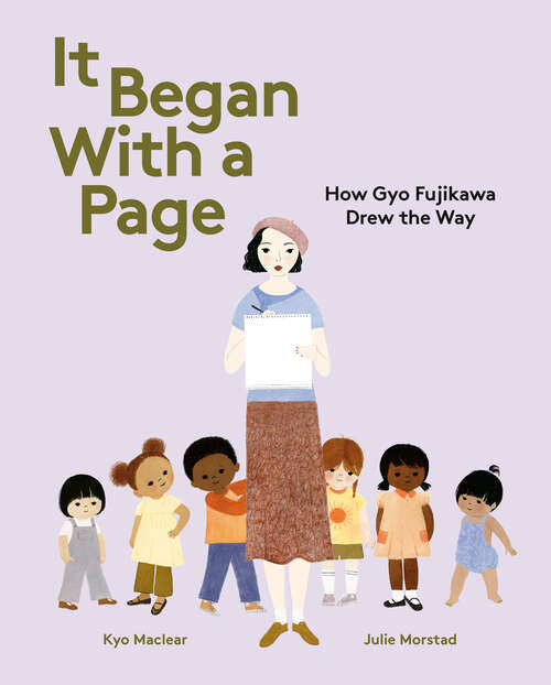 Book cover of It Began With a Page: How Gyo Fujikawa Drew the Way