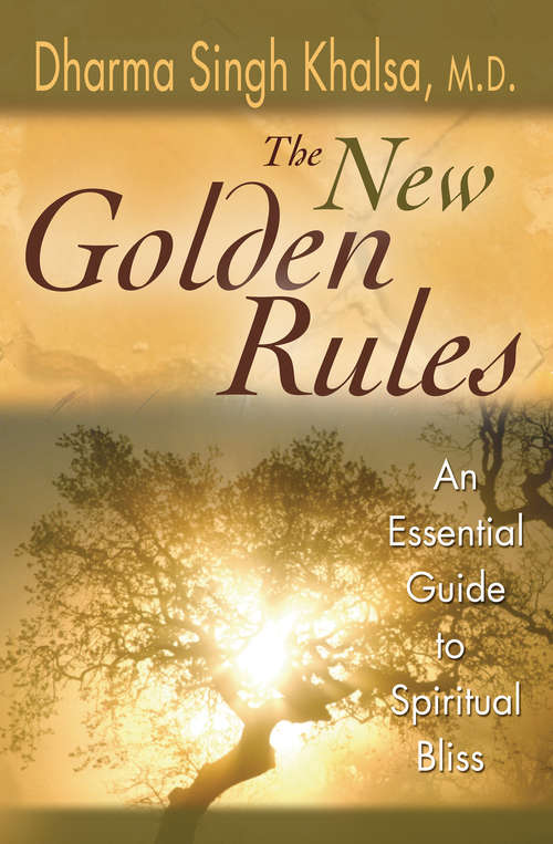 Book cover of The New Golden Rules: An Essential Guide To Spiritual Bliss