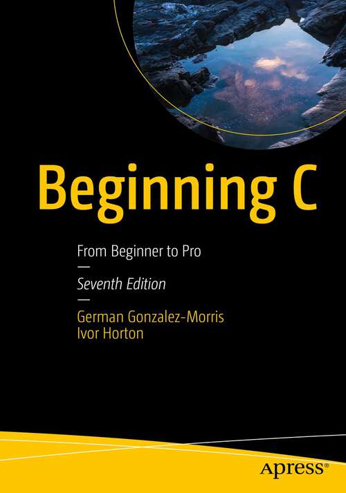 Book cover of Beginning C: From Beginner to Pro (7th ed.)