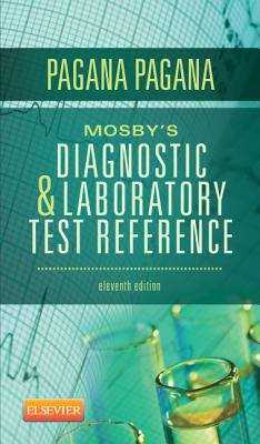 Book cover of Mosby's Diagnostic and Laboratory Test Reference