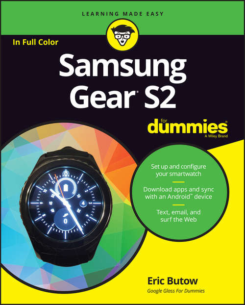 Book cover of Samsung Gear S2 For Dummies