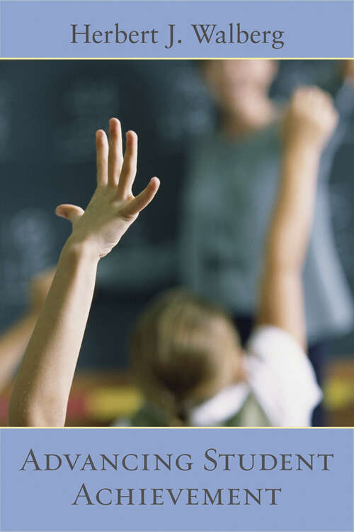 Book cover of Advancing Student Achievement
