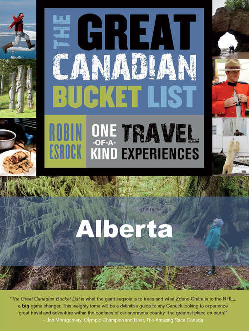 Book cover of The Great Canadian Bucket List — Alberta