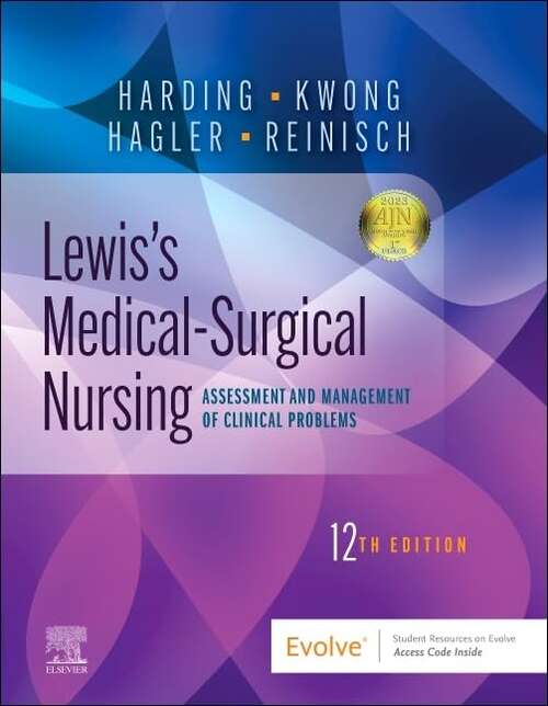 Book cover of Lewis's Medical-Surgical Nursing: Assessment and Management of Clinical Problems, Single Volume (Twelfth Edition)