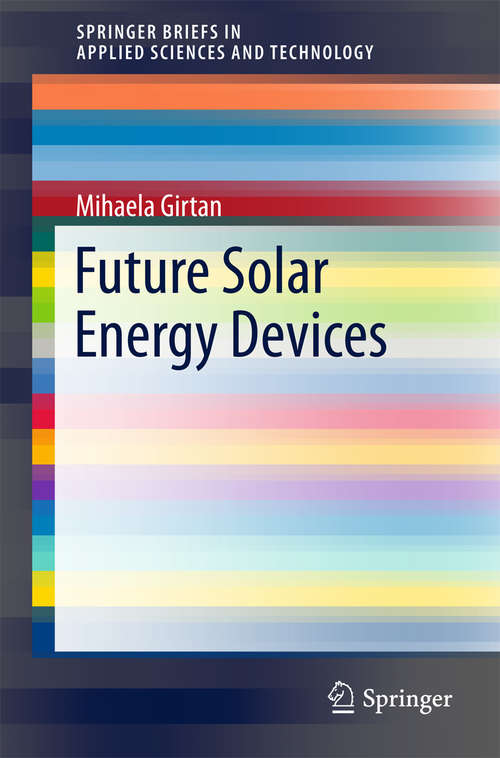 Book cover of Future Solar Energy Devices